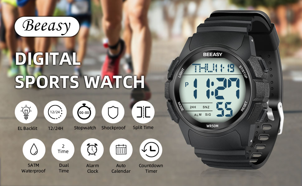 DIGITAL SPORTS WATCH